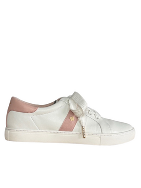 Kate Spade Iggy Low Top White Blush Leather Women's Sneakers size 9.5